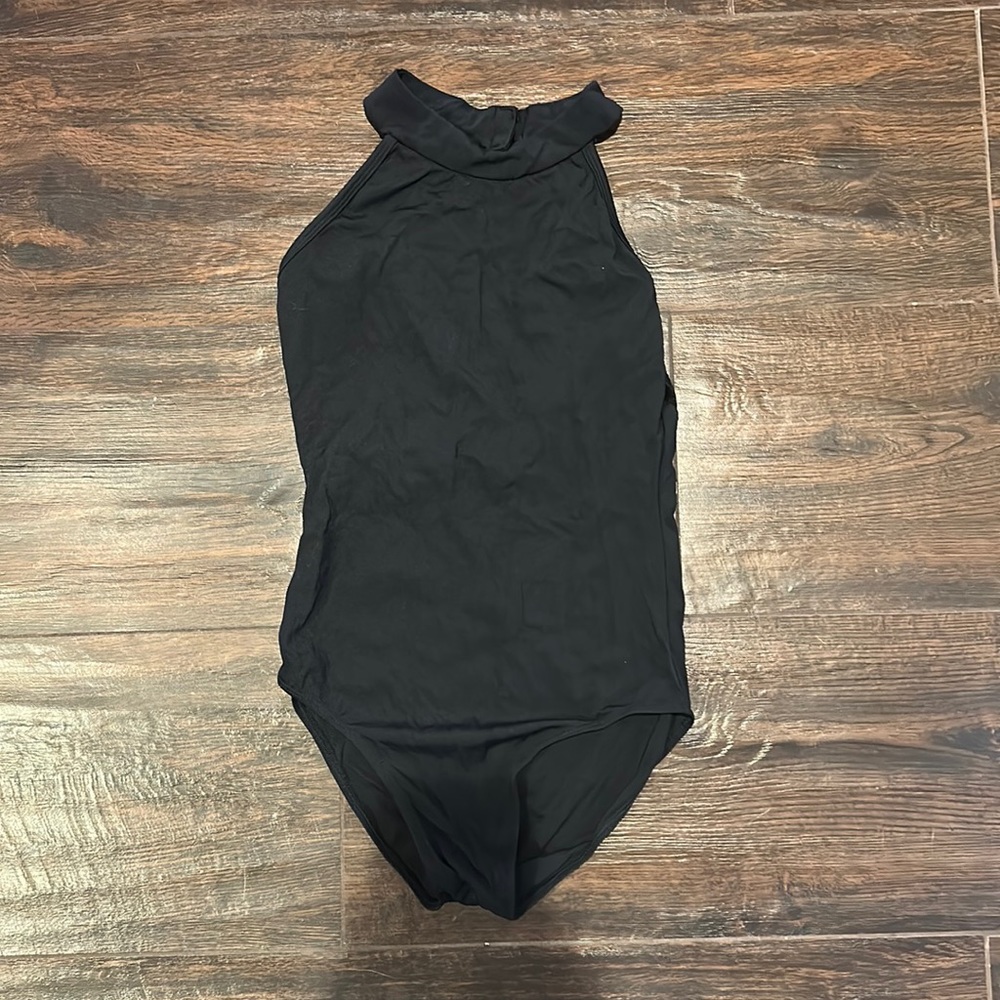 NWOT leotard with lace backing